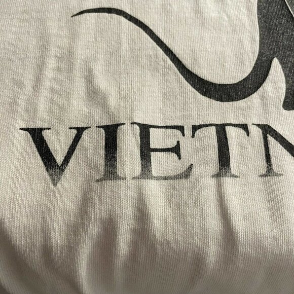 Vintage LA T Sportswear Large Army Navy River Rats T Shirt White Vietnam U… - Picture 3 of 8